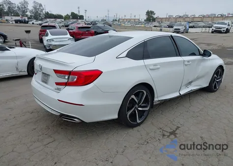 2019 Honda Accord Sport 2.0T from USA, damaged, VIN 1HGCV2F37KA009806